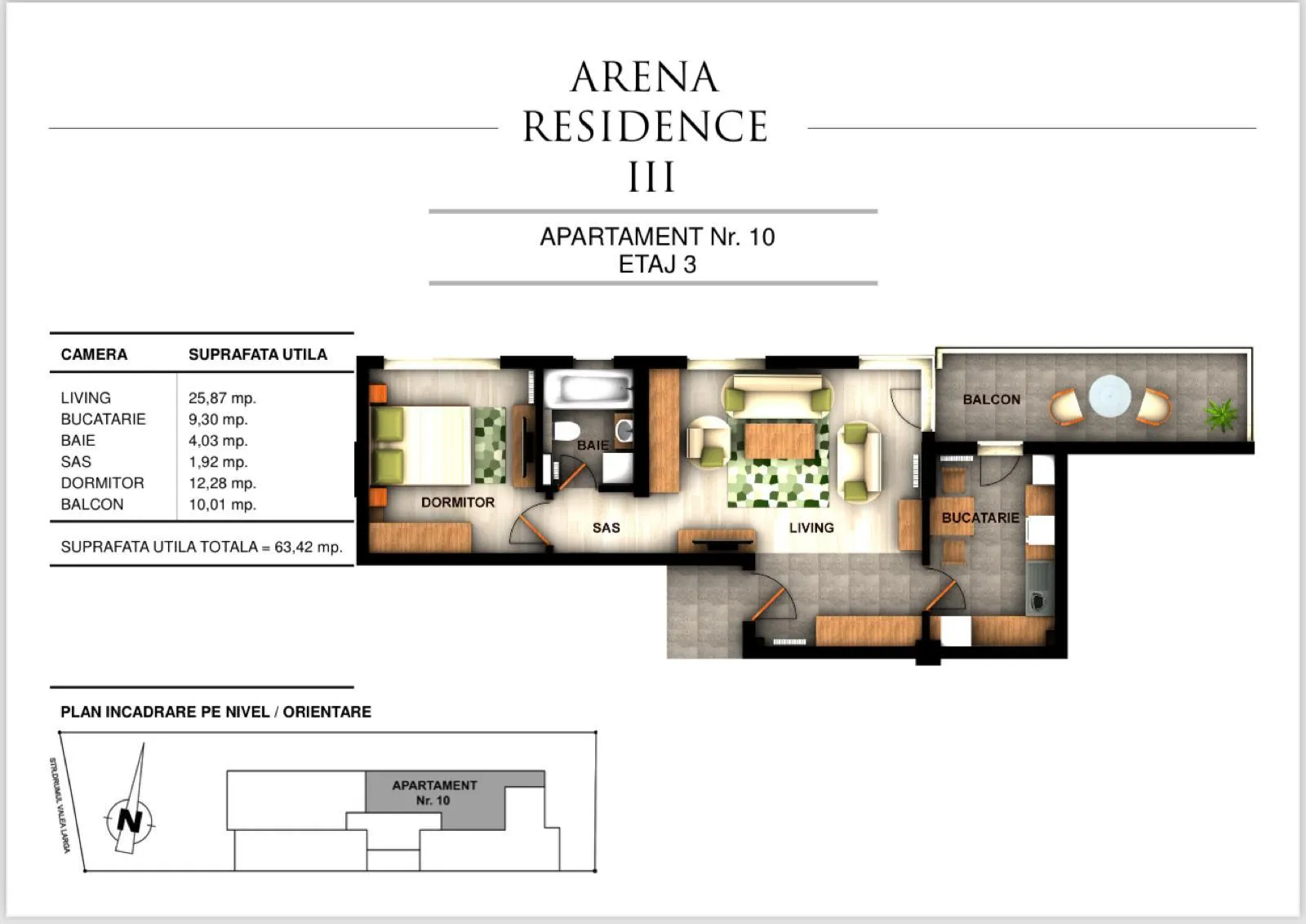 Apartamente Noi de Vanzare in Prelungirea Ghencea - Arena Residence III